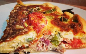quiche asperges vertes lard fumé