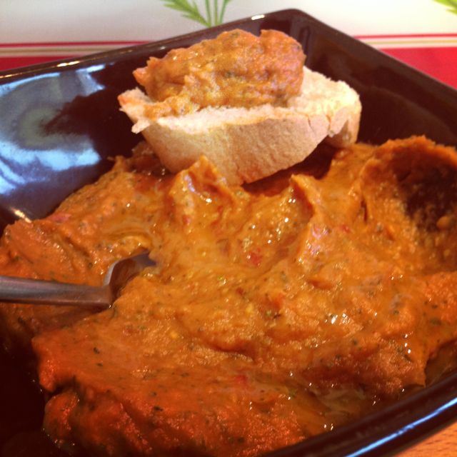 Caviar d'Aubergine à la Tomate