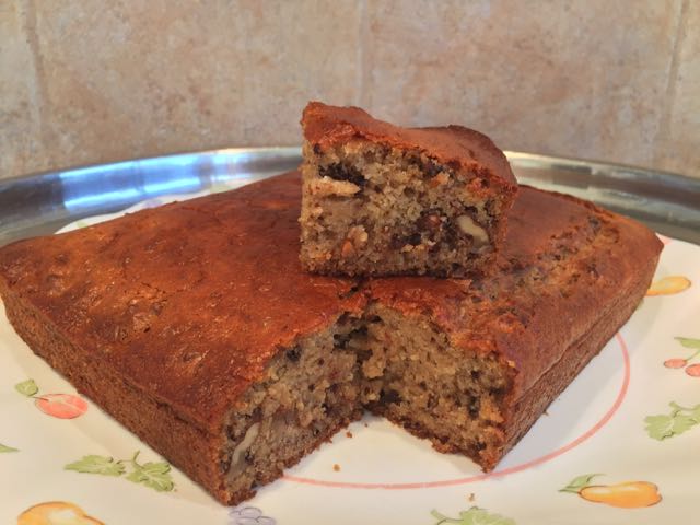 Gâteau Végétal Banane et Noix