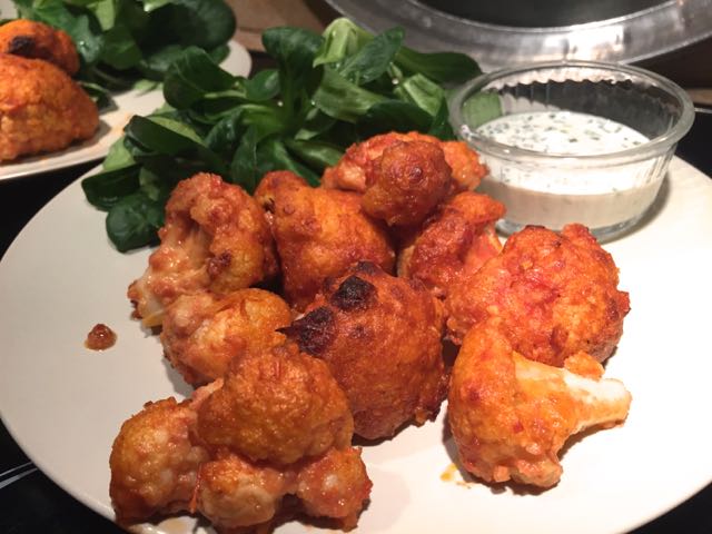 Spicy cauliflower wings (Chou fleur épicé)