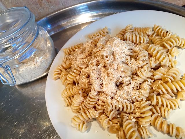 torsade bjorg blé et petit épeautre au parmesan végétal