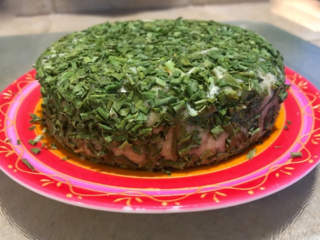 Fromage végétal ail ciboulette
