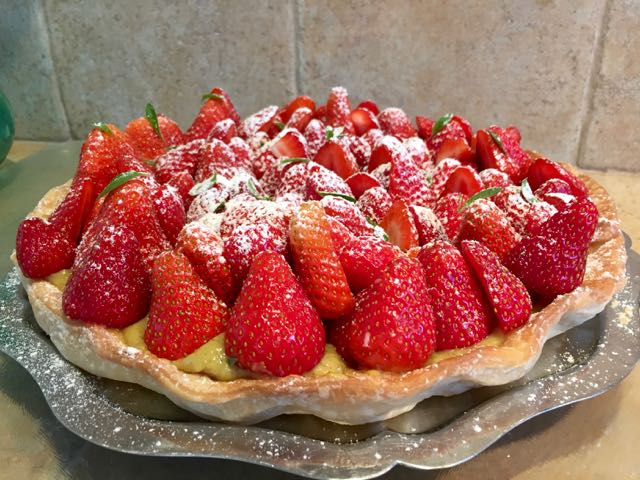 Tarte aux fraises