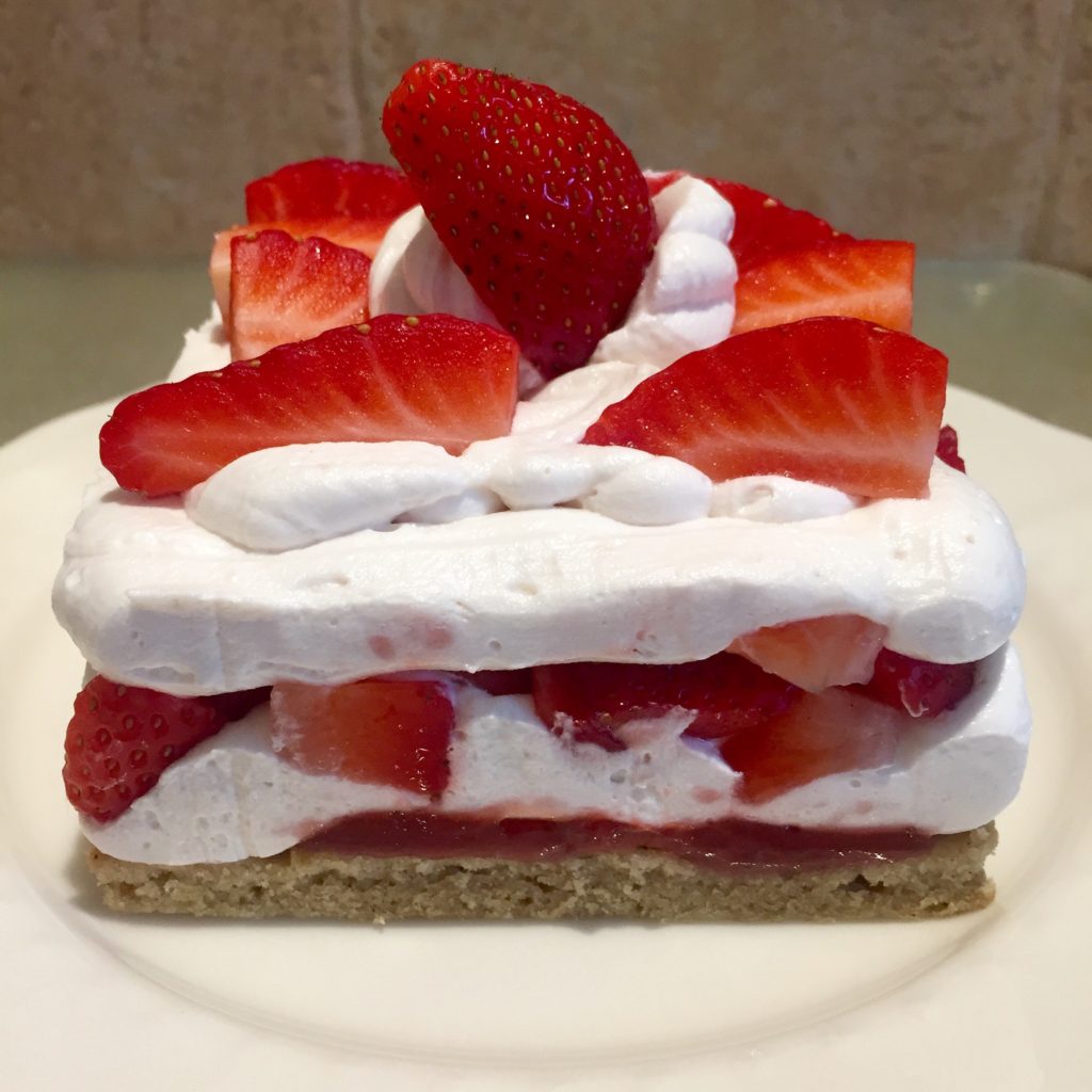 Gâteau façon fraisier Coco
