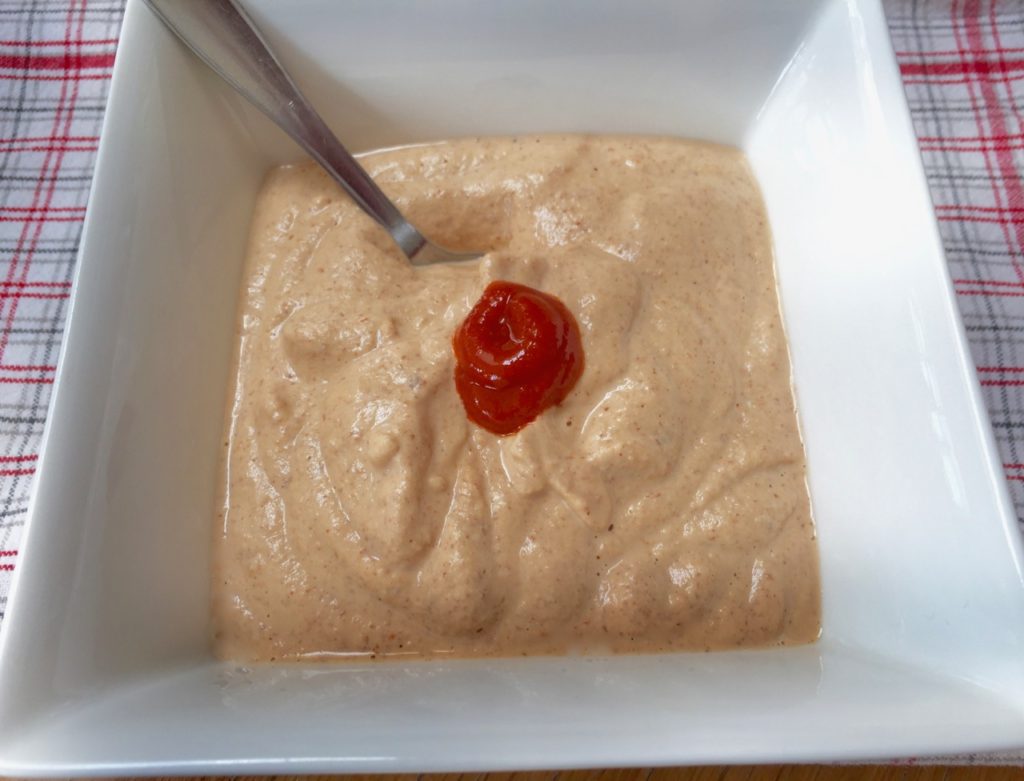 Sauce Sriracha aux amandes (Hot)